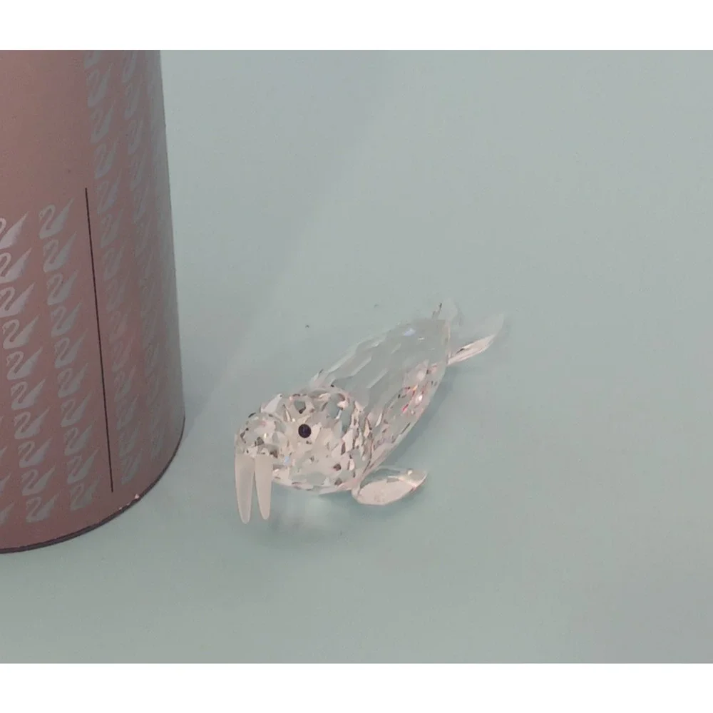 Swarovski Walrus Crystal Figurine 7620 W/ Box